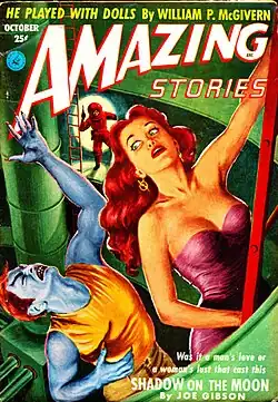 Amazing Stories cover image for October 1952