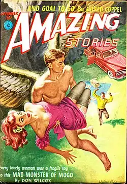 Amazing Stories cover image for November 1952