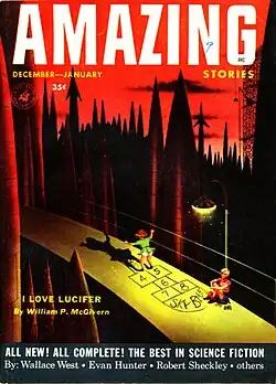 Amazing Stories cover image for December 1953-January 1954