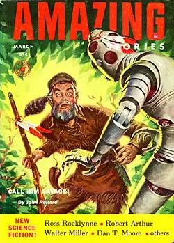 Amazing Stories cover image for March 1954