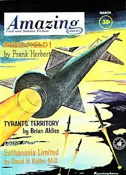Amazing Stories cover image for March 1962
