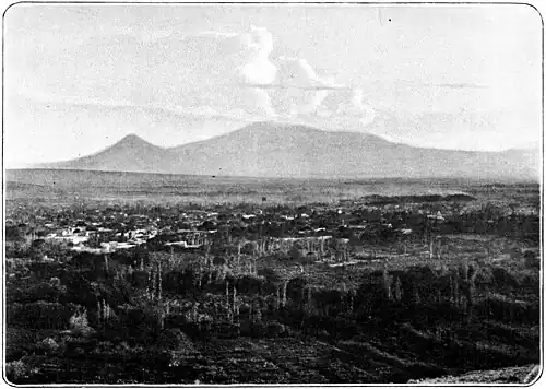 Fig. 42. Erivan and Ararat from the North.