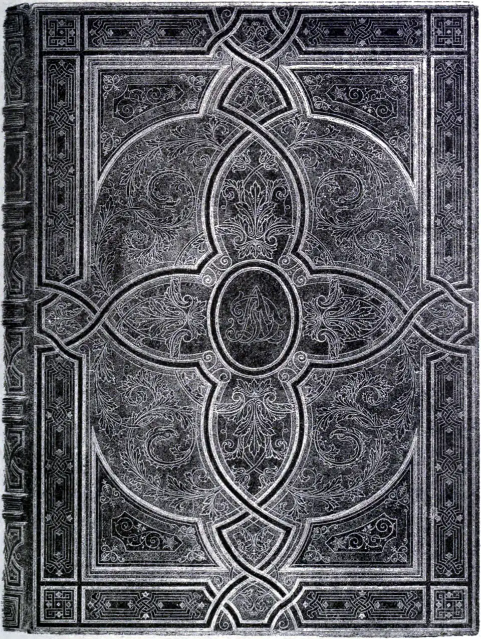 Photo-lithograph of a book cover
