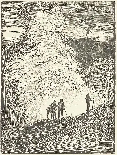 At the Edge of the Crater