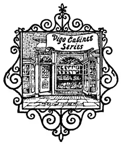 Elkin Mathews logo from 'Ballads' by John Masefield, published in 1903