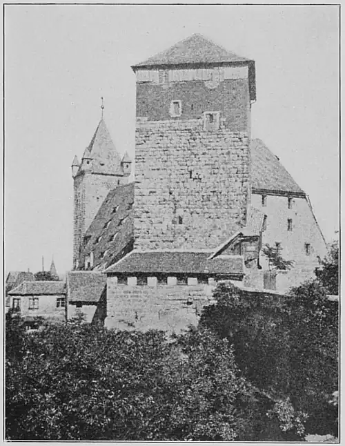 The Tower of the Castle at Nurnberg