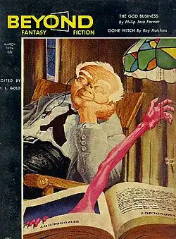 Beyond Fantasy Fiction cover image for March 1954