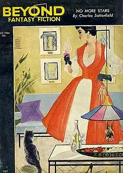 Beyond Fantasy Fiction cover image for July 1954