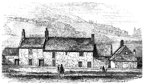 Birth-place of Robert Stephenson.