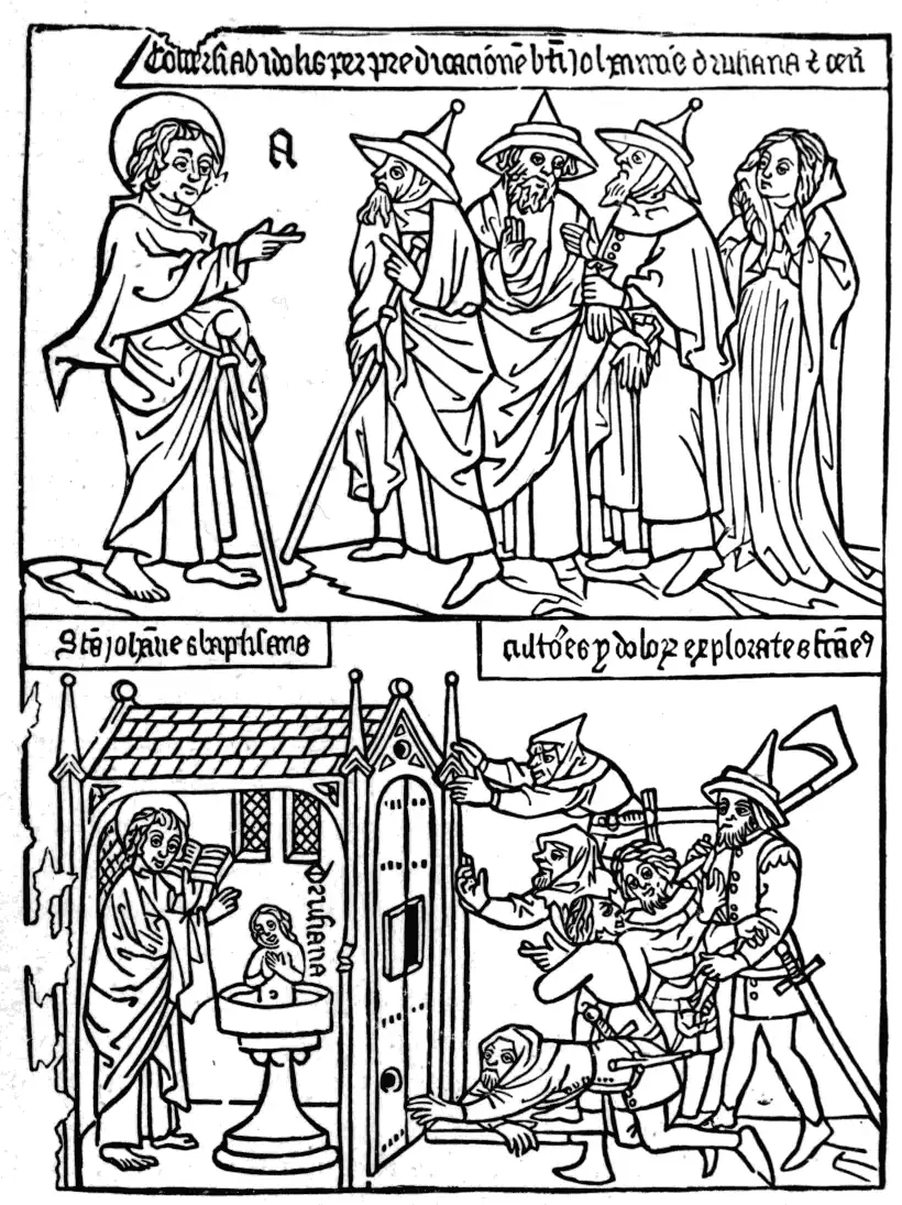 APOCALYPSIS SANCTI JOHANNIS One of the earliest of the Block Books