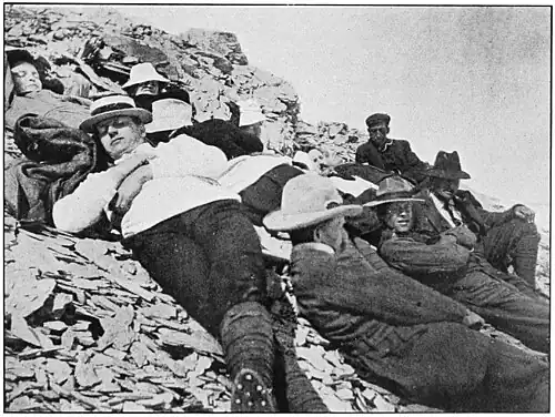 A WELL EARNED REST—MOUNT VICE-PRESIDENT