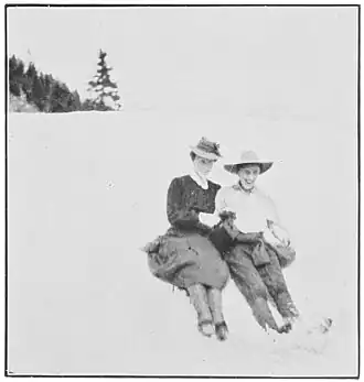 DELIGHTS OF THE "GLISSADE"