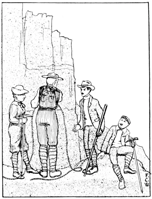 ROPING-UP ON ABERDEEN