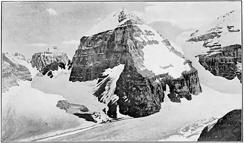 MOUNT LEFROY AND VICTORIA GLACIER