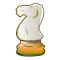 Knight chess piece icon