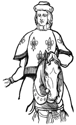 Fig. 20.—A French Herald of the early part of the fifteenth century.