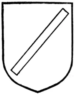 Fig. 83.—Baton sinister.