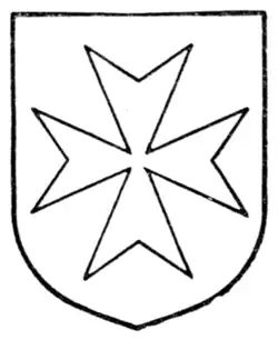 Fig. 178.—Maltese Cross.