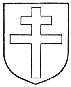Fig. 179.—Patriarchal Cross.