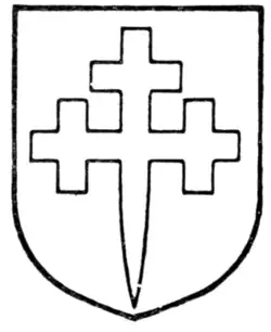 Fig. 180.—Cross crosslet fitched.