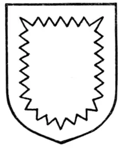 Fig. 214.—Bordure indented.
