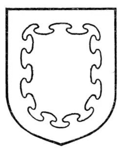 Fig. 216.—Bordure nebuly.