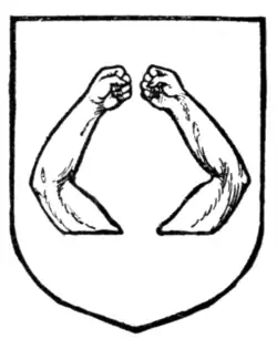 Fig. 266.—Two arms counter-embowed.
