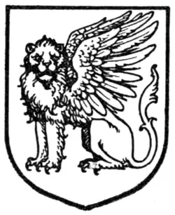 Fig. 313.—Winged lion.