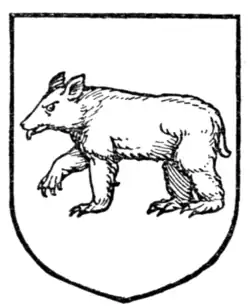 Fig. 347.—Bear passant.