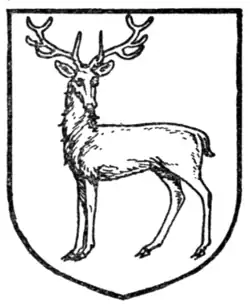 Fig. 383.—Stag at gaze.