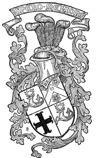 Fig. 394.—Armorial bearings of Marindin.