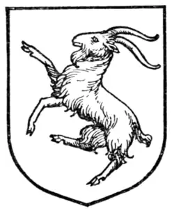 Fig. 402.—Goat rampant.