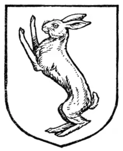 Fig. 405.—Hare salient.