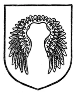 Fig. 458.—A pair of wings conjoined in leure.