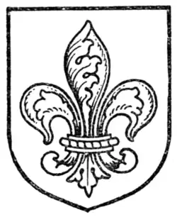 Fig. 494.—Fleur-de-lis.