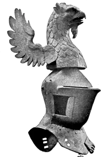 Fig. 592.—Tilting-Helmet of Sir John Gostwick, 1541.