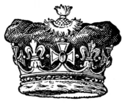 Fig. 647.—Coronet of the younger children of the Sovereign.