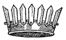 Fig. 661.—Palisado crown.