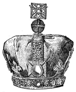 Fig. 662.—The Crown of King Charles II.