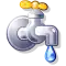 Water tap icon