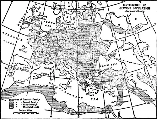 Distribution of Jewish Population