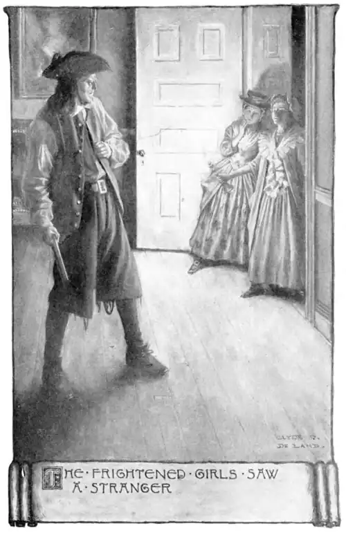 The Frightened Girls Saw A Stranger