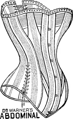 Dr. Warner's Abdominal corset.