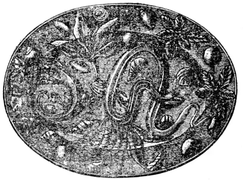 Rustic Plate by Palissy.