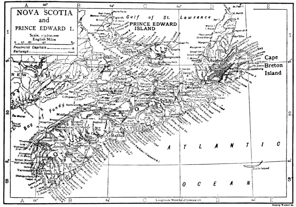 Nova Scotia and Prince Edward Island