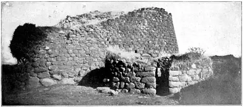 Fig. 2.—NURAGHE LOSA, NEAR ABBASANTA.