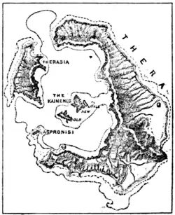 Thera and neighbouring Islands.
