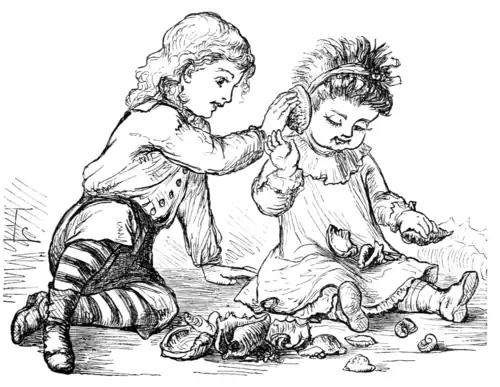 JAMIE AND HIS DOLLY.