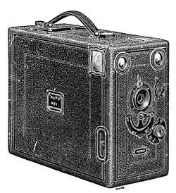 Box camera.