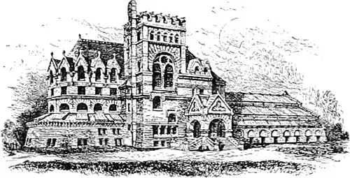 Fisher Fine Arts Library, formerly the main library, of the University of Pennsylvania